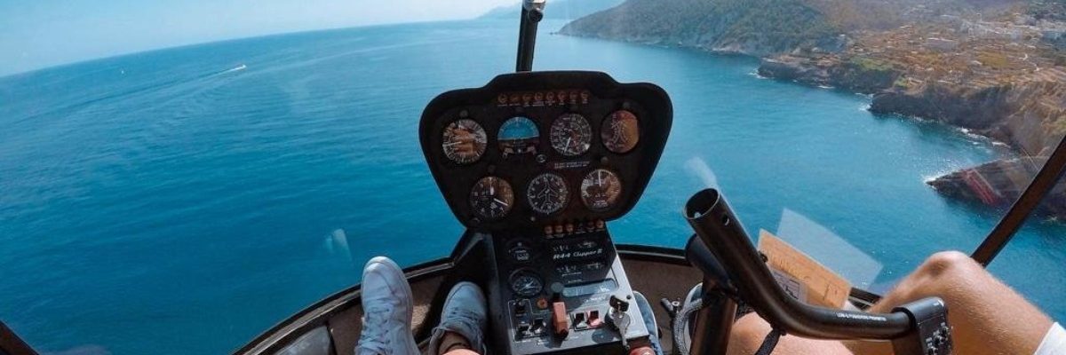 helicopter hire ibiza